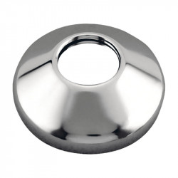 R02W - Ornament Convex 3/4" Pt. Baterii Perete, Crom - R02W