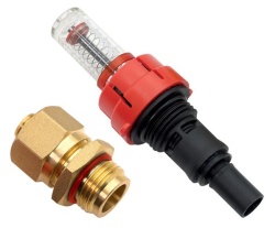 RKPP-SET39P12 - Debitmetru 1/2 + niplu 1/2" + racord pentru țevi multistrat