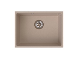 DRGS1-U/40/54SA - Chiuvetă granit montaj sub blat, o cuvă, 40 × 54 cm
