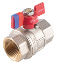 KFPM2 - Robinet trecere sfera fluture PN30, 3/4" FI-FI, F-Power - Img 1
