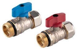 KNPEX16 - Robinet cu bilă PN10, FE 1/2"x16 mm, pentru țevi multistrat