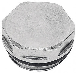 KZ1 - Dop alama 1/2" FE, crom pt. radiatoare otel