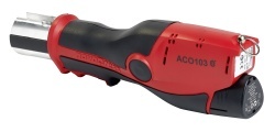 NPACO103BTSET - Mașină de presat electrică cu acumulator și încărcător, profil TH 16/20/26/32 mm.
