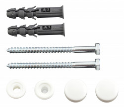 ZMWB - Set de fixare vas WC, alb