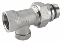 ZPI2Y - Robinet radiator retur drept 1/2 garnitura O-ring - Img 1