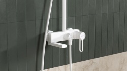 FD1-ZFR-7USET1-33 - ZAFFIRO, Coloana de dus cu baterie cada/dus