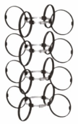 T9000040175 - Suport de fixare PP-FLEX (4 buc), Ø80
