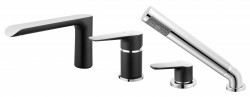 BDR11ABLC - Adore Black/Chrome - baterie montaj pe cada - Img 1