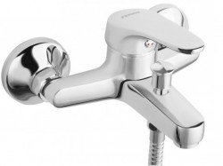 BEC77EA - Baterie Perete Dus Elsa Ecologica, Crom Accesorii