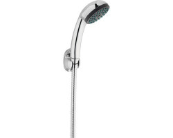 U28A - Set para dus 1 functie suport fix si furtun flexibil Promo, crom - U28A