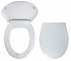 WC/SOFTDPLAST - Capac WC soft-close din duroplast , alb - Img 1
