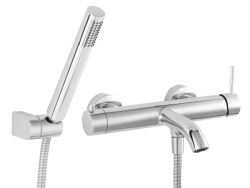 BCK11 - Baterie Perete Cada/Dus Ciriculus, Crom Cu Accesorii