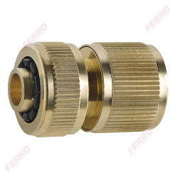 DY8010C - Conector Din Alama Furtun De Gradina 1/2“