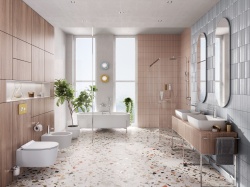 FD1-SPA-1-11 - SEPPIA, Baterie perete cada/dus