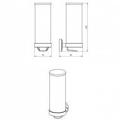 0172,0 - Metalia 11 - container dischete - Img 2