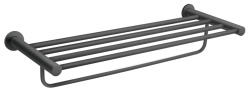 ASM35GM - Suport Prosoape Cu Portprosop Bara Smile, Gun Metal