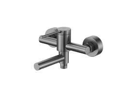 FD1-CLB-1-04 - Baterie perete cadă/duș COLIBRI, Gun Metal