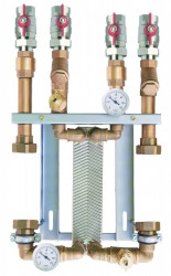 IC8X30Z - Kit schimbator de caldura izolat 30-placi 35-45 kW fara pompe