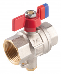 KFPMT2 - Robinet cu bila 3/4`` F-Power cu racord M10x1 pentru senzor de temperatura - Img 1