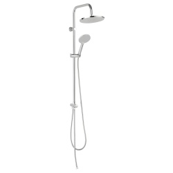 Pachet complet dus FERRO – baterie perete STRATOS si sistem dus PREMIUM dual cu cap fix si para de mana - Img 3