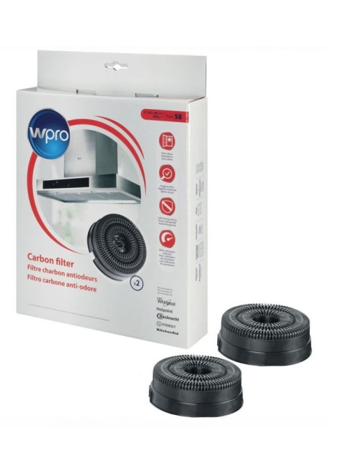 Filtru carbon hota Whirlpool set 2 bucati, H267247