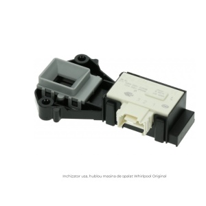Inchizator usa, hublou masina de spalat Whirlpool, 9002372