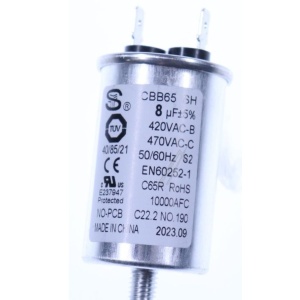 Condensator 8UF uscator de rufe Heinner - Img 2