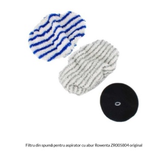 Fiiltre aspirator Rowenta 2 lavete mop + 1 filtru spumă aspirator cu aburi - Img 2