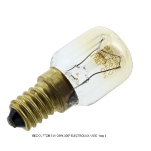 BEC CUPTOR E14-25W, 300° ELECTROLUX / AEG - Img 2
