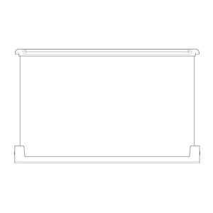 Raft de sticla complet frigider Electrolux, Q666485 - Img 4
