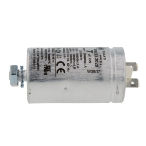 Condensator 7UF pornire motor uscator de rufe , D301825 - Img 3