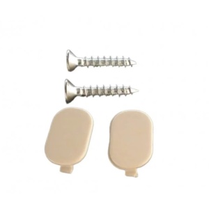 Set capace si suruburi maner frigider Beko, 8381144SURUB