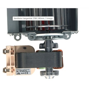 Motor ventilator cuptor Universal 25W 240mm - Img 3