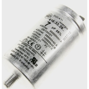Condensator 7uF 400V motor uscător rufe Gorenje
