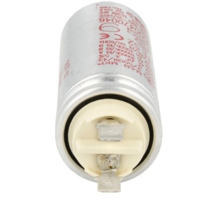 Condensator 9mF motor uscator de rufe Siemens, D204972 - Img 2