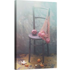 Tablou decorativ canvas vintage cu fructe 60x90 cm