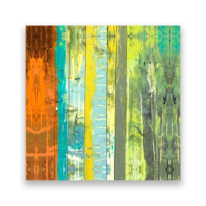 Tablou Canvas - Abstract, Multicolor, Linii, Neon, 60 x 60 cm
