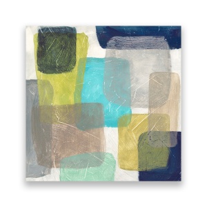 Tablou Canvas - Abstract, Patrate, Multicolor, 60 x 60 cm
