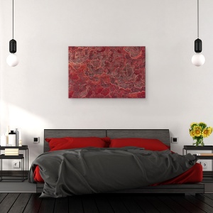 Tablou canvas - Africa, Flamingo, Kenya, Aerial, Africa, Deasupra, Pov, 80 x 120 cm - Img 3