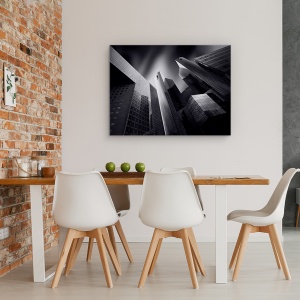 Tablou canvas - Aparitie, Arhitectura, Cladire, Aparare, Paris, Arhitectural, 60 x 80 cm - Img 2