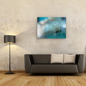 Tablou canvas - Aproape, Macro, Aproape, Picatura, Apa, Floare, 50 x 70 cm - Img 2
