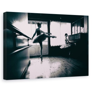 Tablou canvas - Balerina, Balet, Balerina, Dansand, 40 x 60 cm