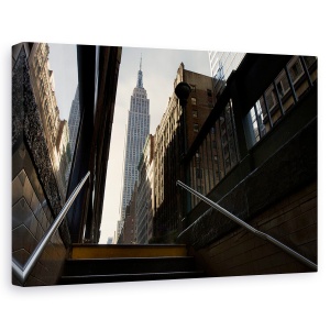 Tablou canvas - Bulevardul 53, Nyc, Imperiu, Cladire, Manhattan, Metrou, 40 x 60 cm