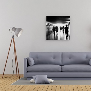 Tablou canvas - Cai Subterane, Paris, Tunel, Stret, Fantome, Fantoma, 90 x 90 cm - Img 2