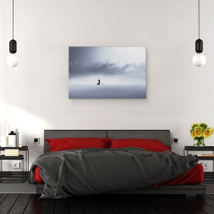 Tablou canvas - Calea de Intoarcere, Vis, Visator, Barca, Rand, Vasla, 40 x 60 cm - Img 3