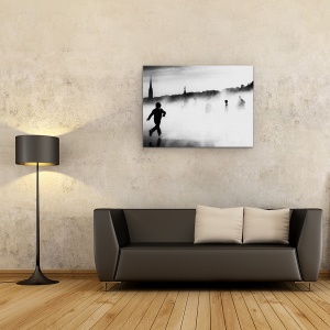 Tablou canvas - Ceata De Bucurie, Ceata, Vapori, Vaporos, Bordeaux, Franta, 50 x 70 cm - Img 2