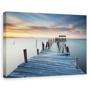 Tablou canvas - Colaps, Peisaj, Debarcader, Pod, Rupt, 60 x 90 cm
