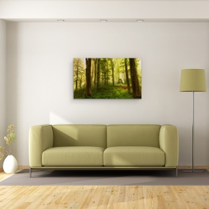 Tablou canvas - Copacul Mic, Padure, Lemn, Verde, 50 x 80 cm - Img 2