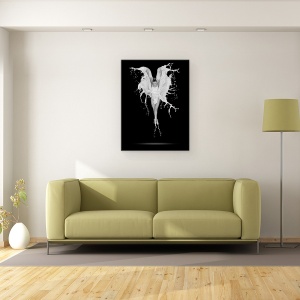 Tablou canvas - Crema Cremelor, Dansatoare, Rochie, 50 x 70 cm - Img 2