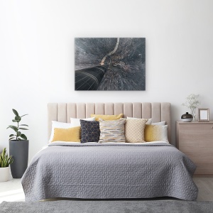 Tablou canvas - Cu Capul in Oras, Shanghai, Aerial, China, Asiatic, Perspectiva, Turn, 50 x 70 cm - Img 3